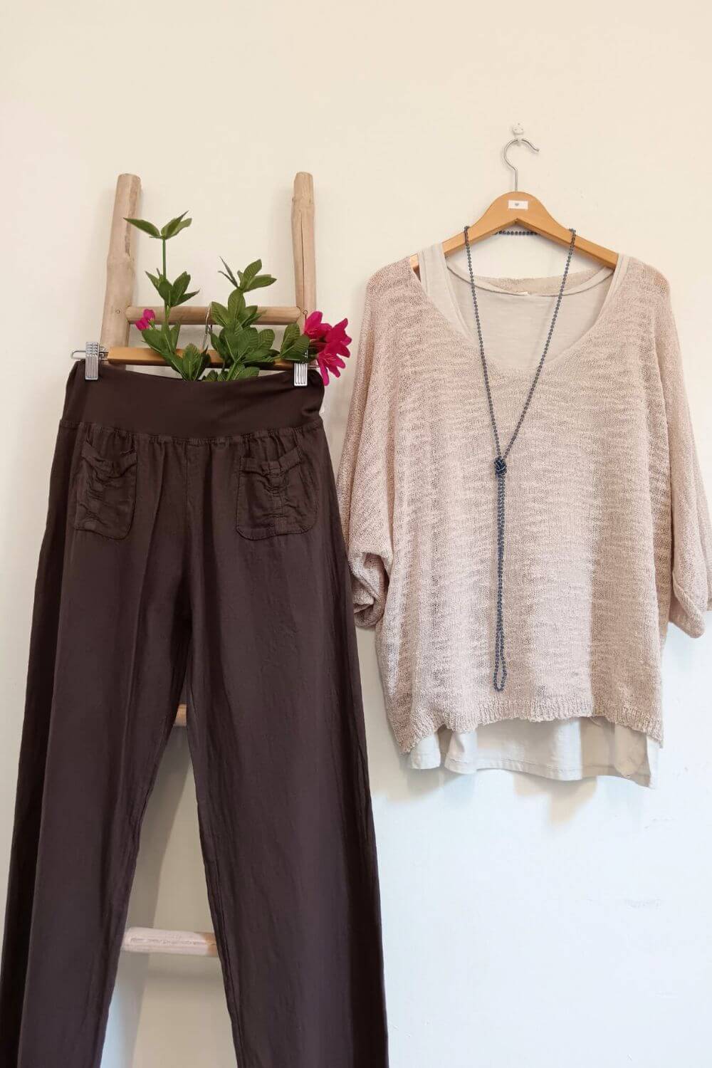 Poncho + Pantalón Nuria Jordán, Barcelona